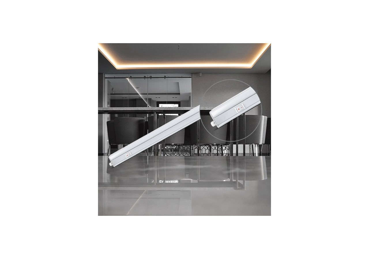 Tube LED 313mm Blanc, 440 lm, Blanc neutre - BN10-00410 - Braytron