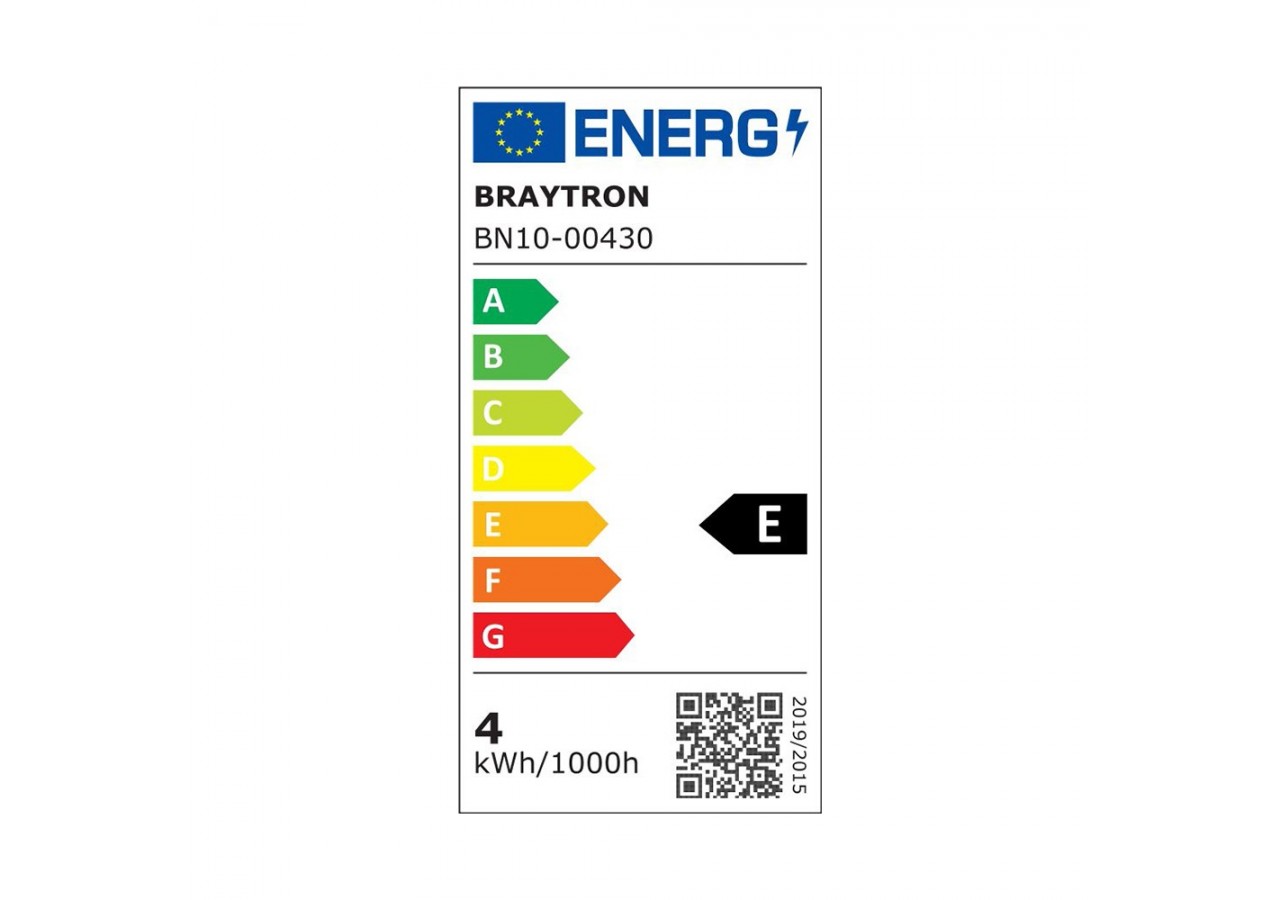Tube LED 325mm Blanc, 440 lm, Blanc froid - BN11-00430 - Braytron