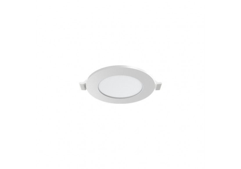 Panneau encastré LED diamètre 85mm Blanc, 220 lm, Blanc Chaud - BP01-60300 - Braytron