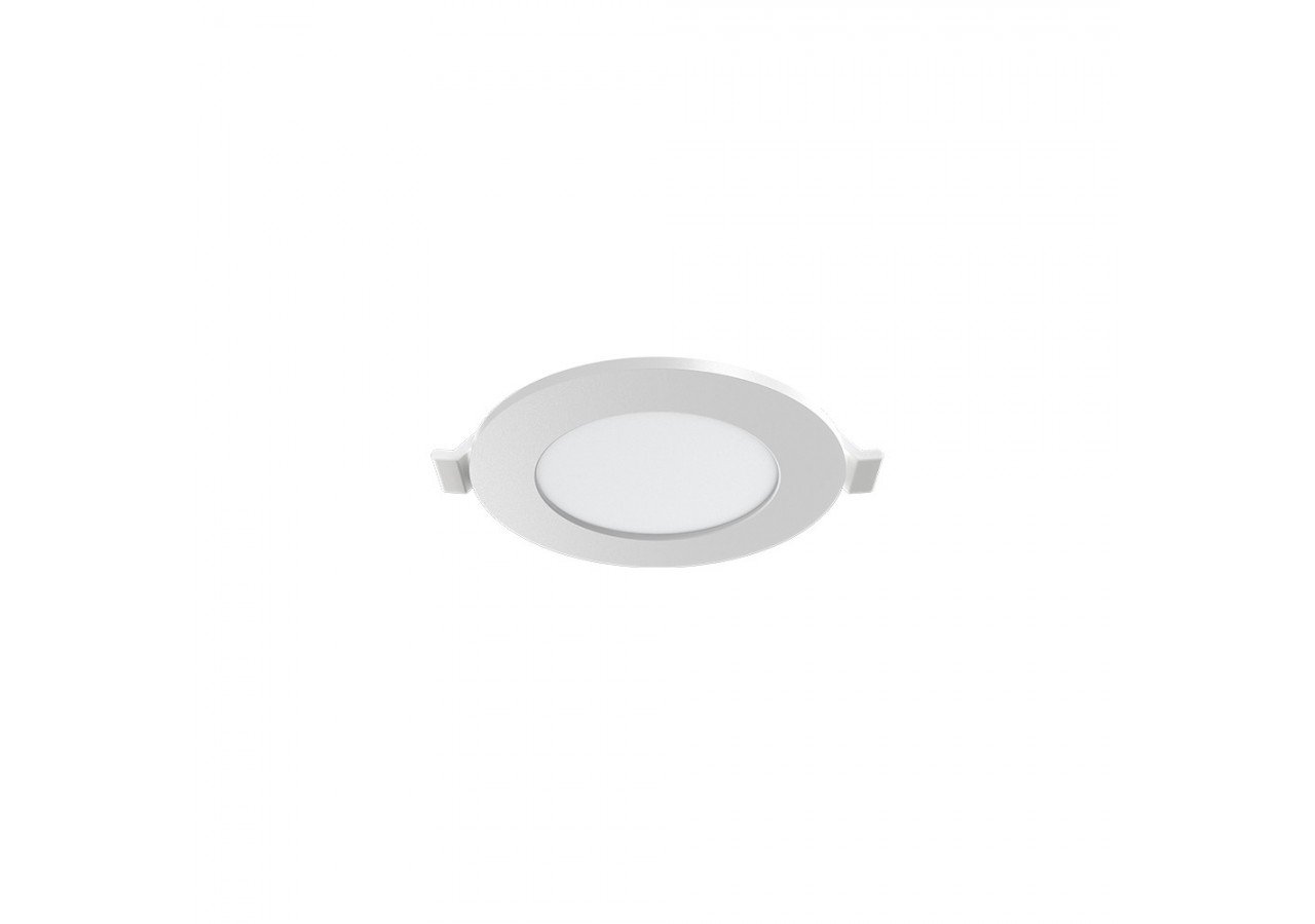 Panneau encastré LED diamètre 85mm Blanc, 220 lm, Blanc froid - BP01-60330 - Braytron