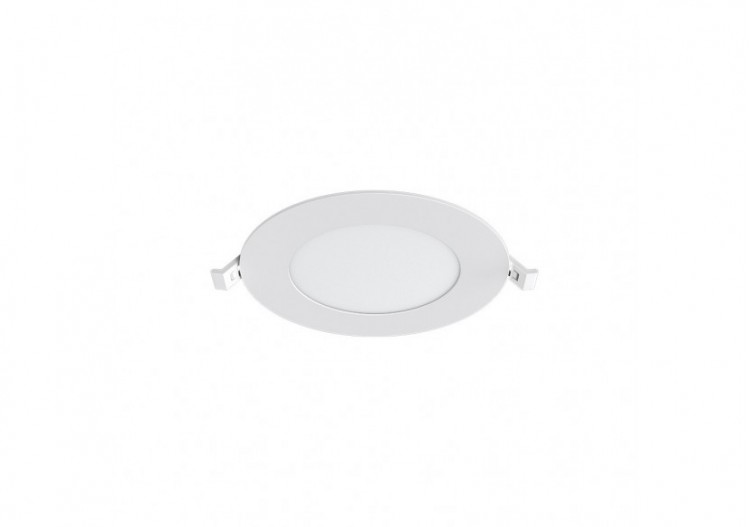 Panneau encastré LED diamètre 146mm Blanc, 790 lm, Blanc Chaud - BP01-60900 - Braytron