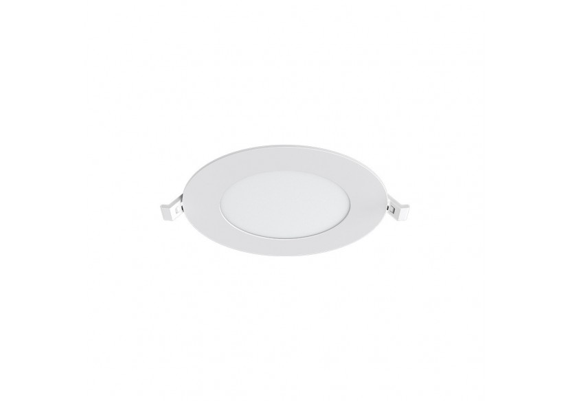 Panneau encastré LED diamètre 146mm Blanc, 790 lm, Blanc Chaud - BP01-60900 - Braytron