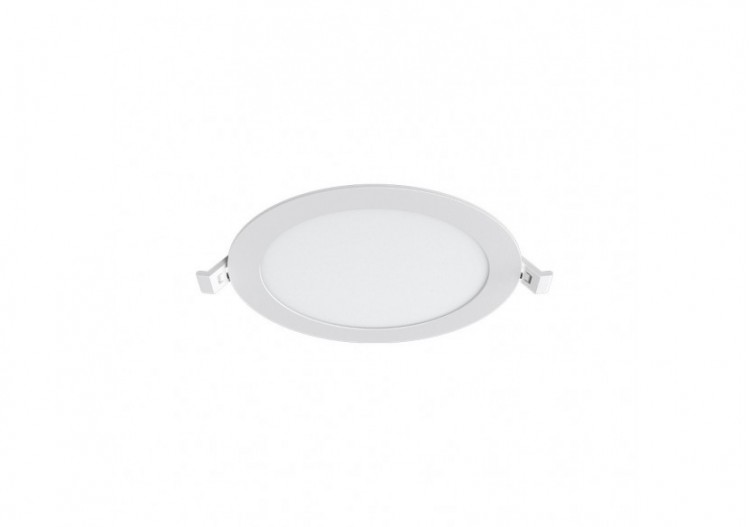 Panneau encastré LED diamètre 170mm Blanc, 1120 lm, Blanc Chaud - BP01-61200 - Braytron