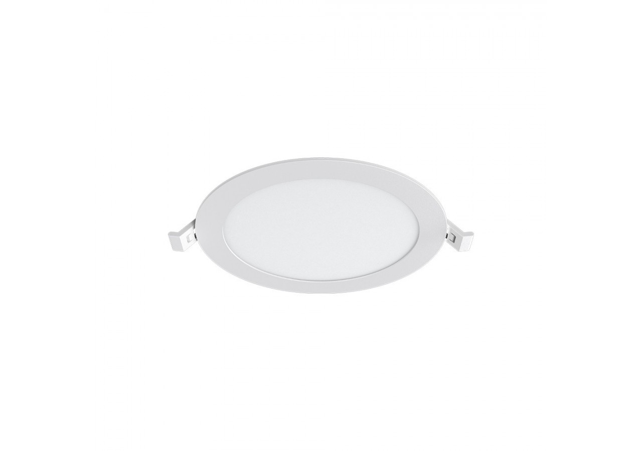 Panneau encastré LED diamètre 170mm Blanc, 1120 lm, Blanc neutre - BP01-61210 - Braytron