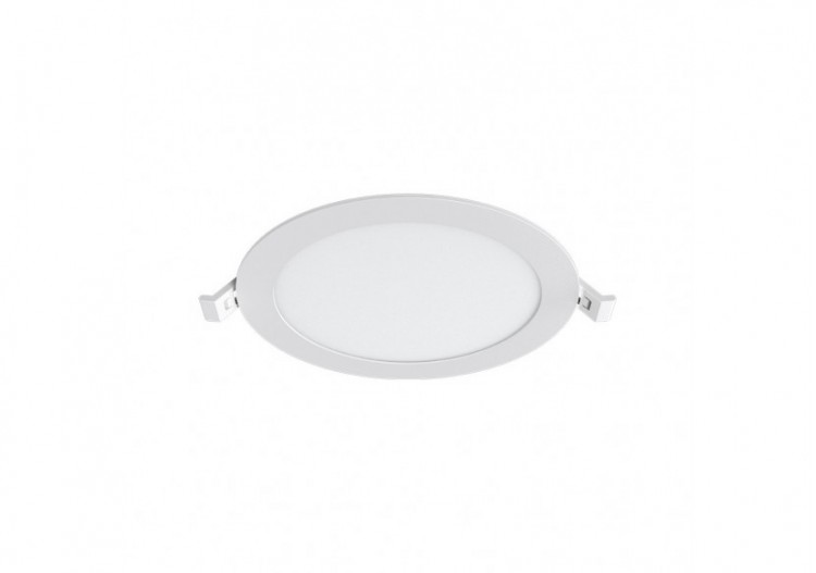 Panneau encastré LED diamètre 198mm Blanc, 1440 lm, Blanc Chaud - BP01-61500 - Braytron