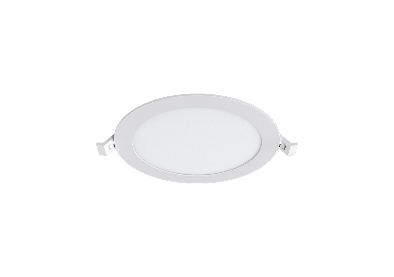 Panneau encastré LED diamètre 198mm Blanc, 1440 lm, Blanc neutre - BP01-61510 - Braytron
