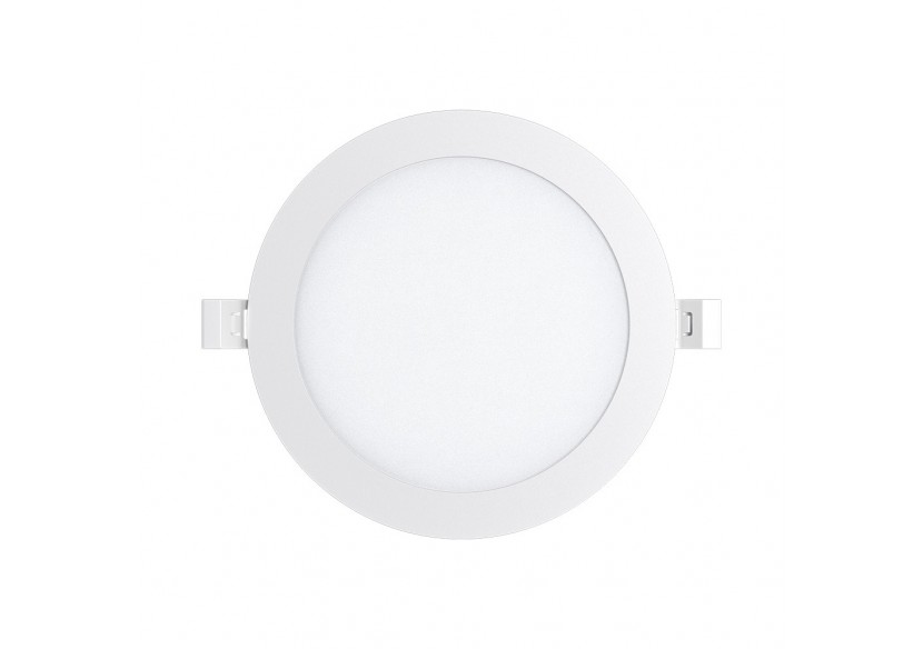Panneau encastré LED diamètre 198mm Blanc, 1440 lm, Blanc neutre - BP01-61510 - Braytron