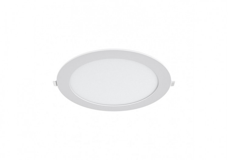 Panneau encastré LED diamètre 229mm Blanc, 1760 lm, Blanc neutre - BP01-61810 - Braytron
