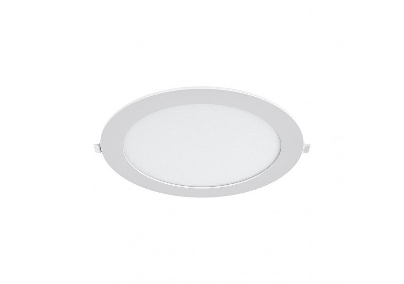 Panneau encastré LED diamètre 229mm Blanc, 1760 lm, Blanc neutre - BP01-61810 - Braytron