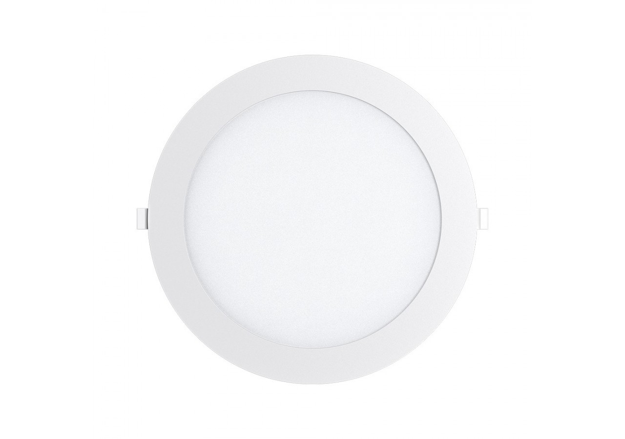 Panneau encastré LED diamètre 229mm Blanc, 1760 lm, Blanc froid - BP01-61830 - Braytron