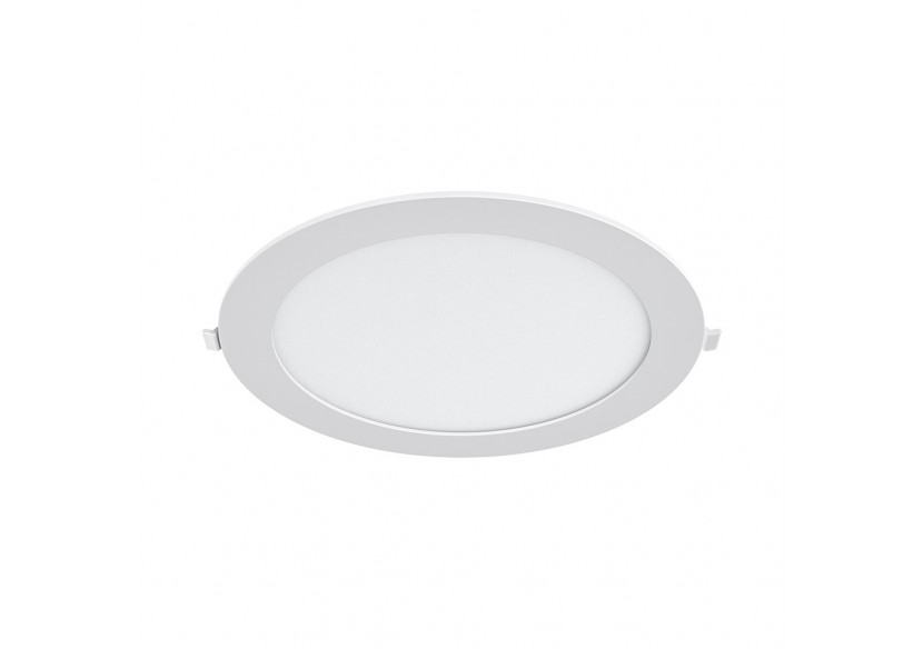 Panneau encastré LED diamètre 298mm Blanc, 2400 lm, Blanc froid - BP01-62430 - Braytron