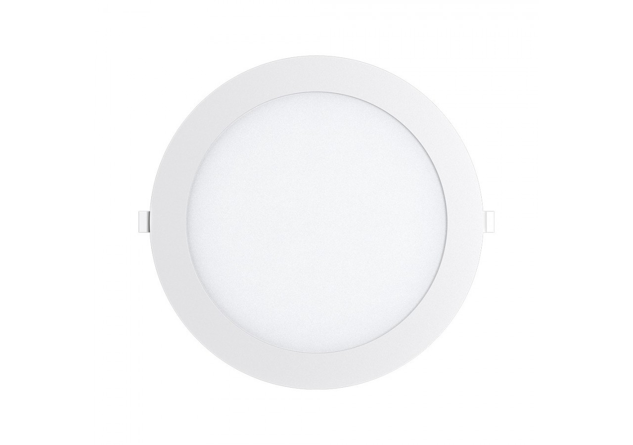 Panneau encastré LED diamètre 298mm Blanc, 2400 lm, Blanc froid - BP01-62430 - Braytron