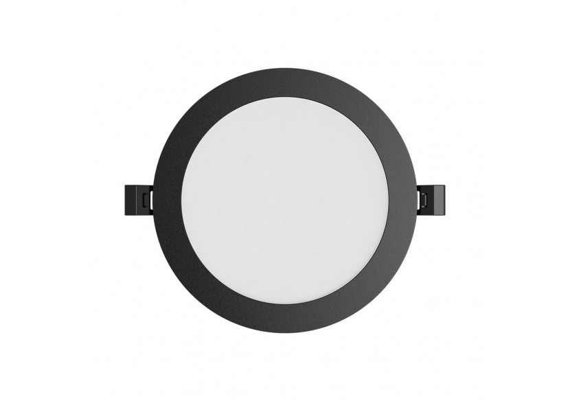 Panneau encastré LED diamètre 170mm Noir, 1120 lm, Variation de blancs - BP01-91281 - Braytron