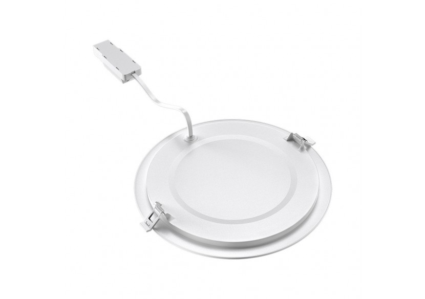 Panneau encastré LED diamètre 229mm Blanc, 1800 lm, Blanc Chaud - BP01-91800 - Braytron