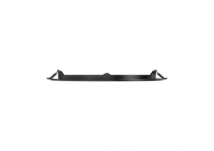 Panneau encastré LED diamètre 229mm Noir, 1800 lm, Blanc Chaud - BP01-91801 - Braytron