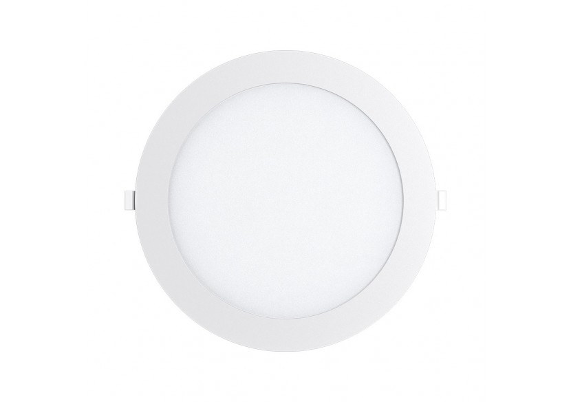 Panneau encastré LED diamètre 229mm Blanc, 1800 lm, Blanc neutre - BP01-91810 - Braytron