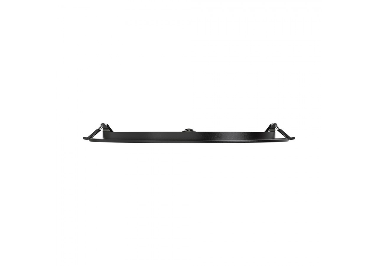 Panneau encastré LED diamètre 229mm Noir, 1800 lm, Blanc froid - BP01-91831 - Braytron