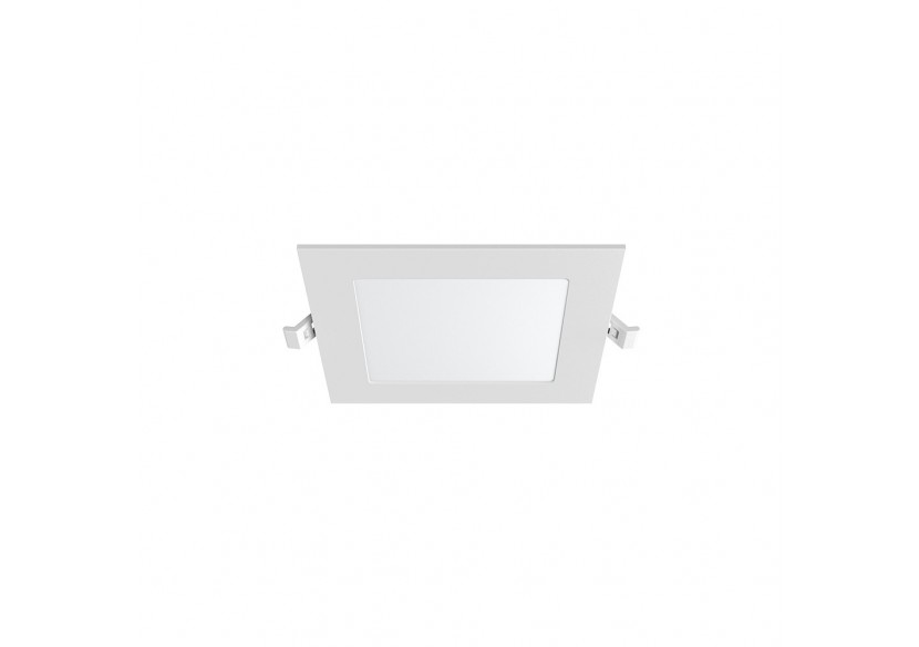 Panneau encastré LED 128x128mm Blanc, 470 lm, Blanc Chaud - BP02-60600 - Braytron