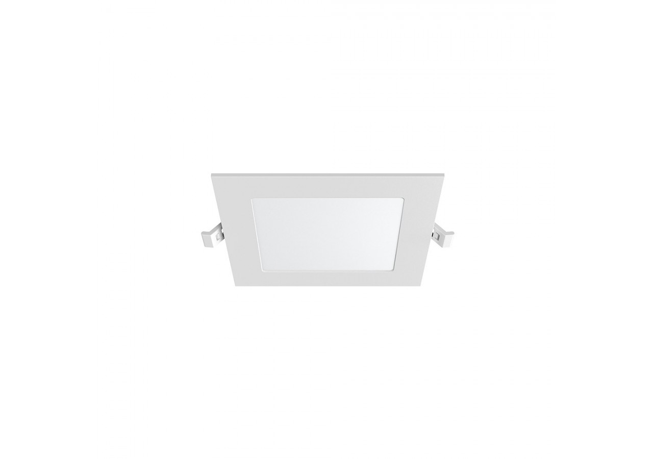 Panneau encastré LED 128x128mm Blanc, 470 lm, Blanc neutre - BP02-60610 - Braytron