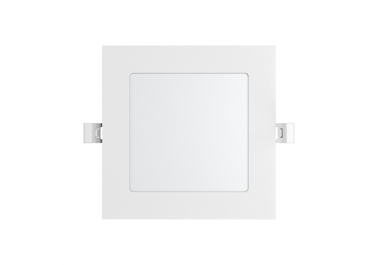 Panneau encastré LED 128x128mm Blanc, 470 lm, Blanc froid - BP02-60630 - Braytron