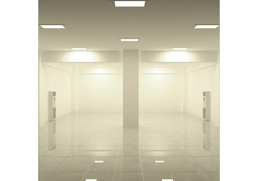 Panneau encastré LED 225x225mm Blanc, 1760 lm, Blanc neutre - BP02-61810 - Braytron