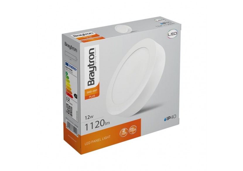 Panneau en applique LED Blanc, 1120 lm, Blanc neutre - BP03-61210 - Braytron