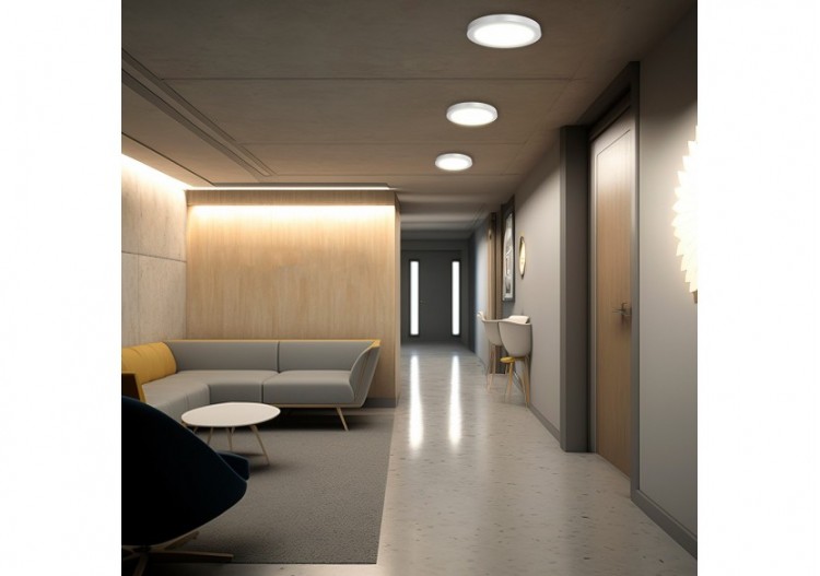 Panneau en applique LED Blanc, 1760 lm, Blanc Chaud - BP03-61800 - Braytron 2