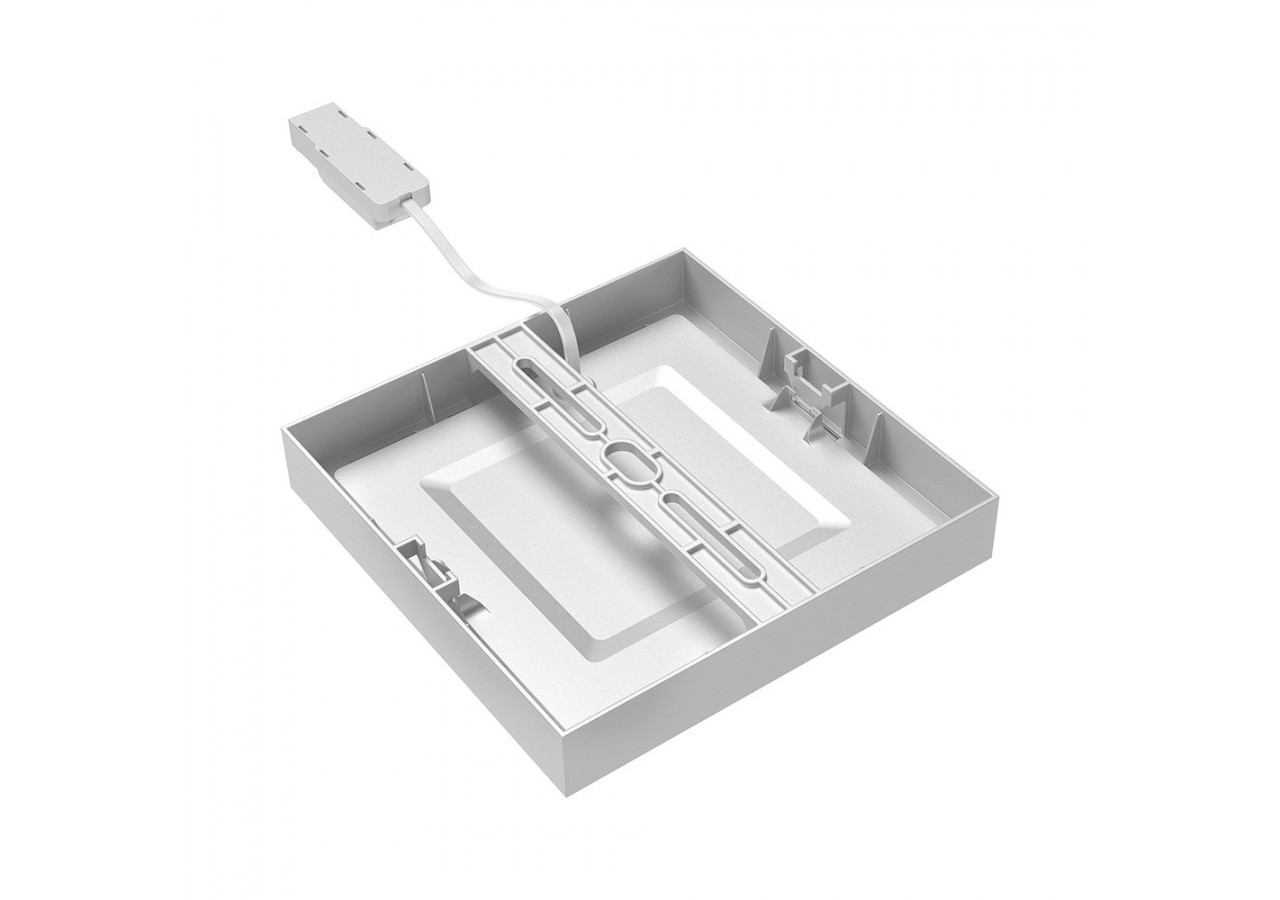 Panneau en applique LED 272x272mm Blanc, 2400 lm, Blanc froid - BP04-62430 - Braytron