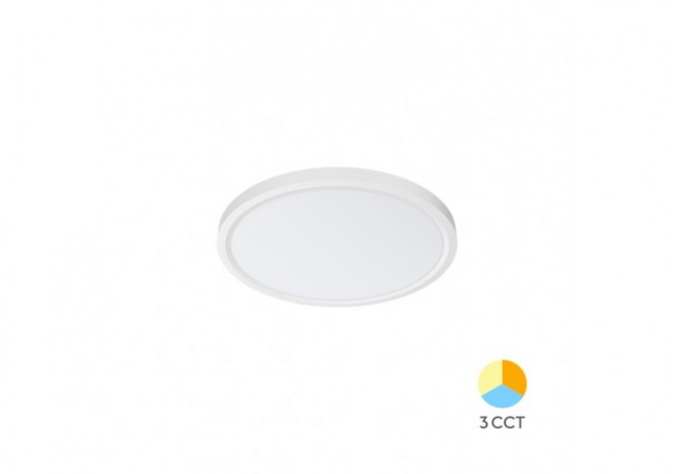 Plafonnier Jade LED Blanc,...