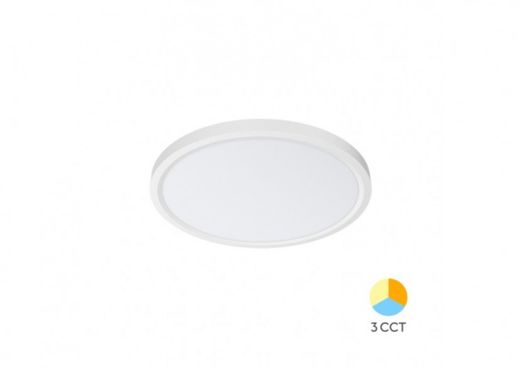 Plafonnier Jade LED Blanc,...