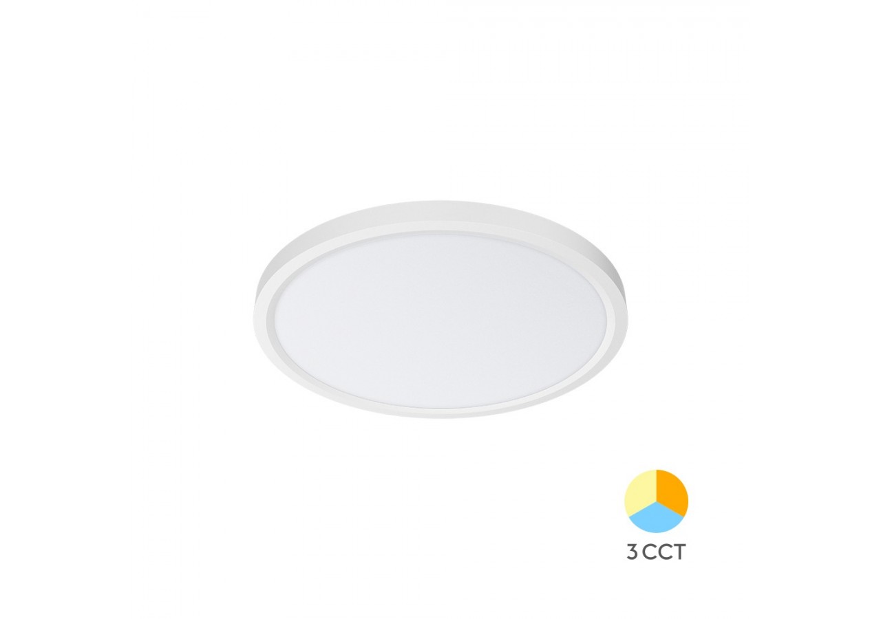 Plafonnier Jade LED Blanc, 2640 lm, Variation de blancs - BP07-00380 - Braytron