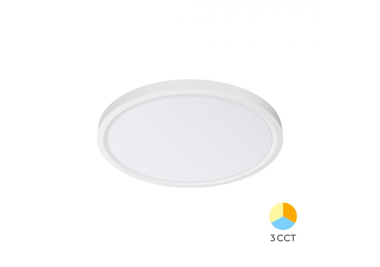 Plafonnier Jade LED Blanc, 3960 lm, Variation de blancs - BP07-00480 - Braytron