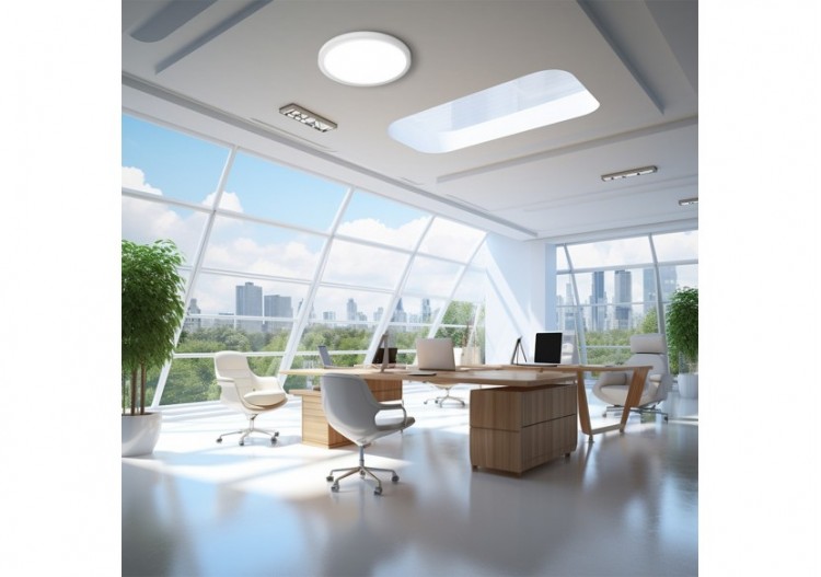 Plafonnier Jade LED Blanc, 5280 lm, Variation de blancs - BP07-00580 - Braytron 2