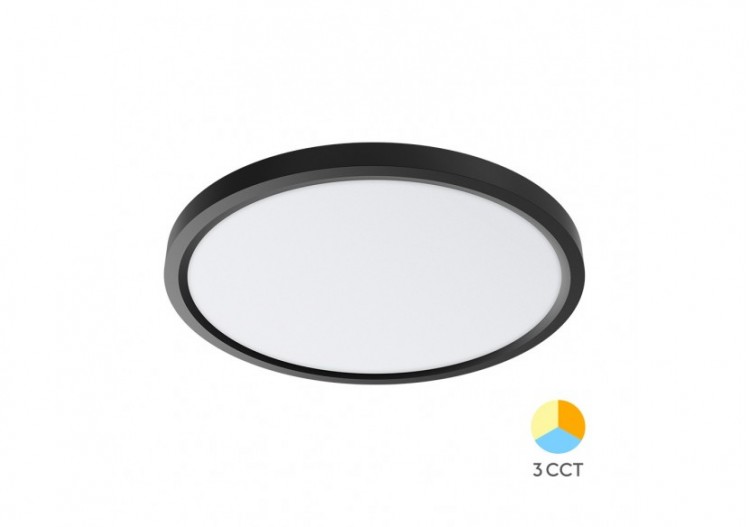 Plafonnier Jade LED Noir,...