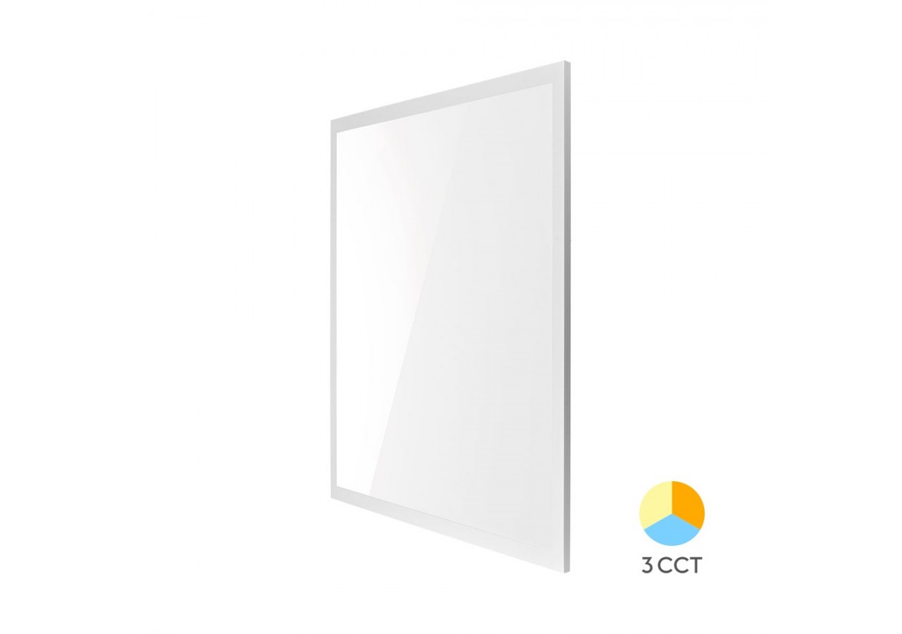 Panneau encastré LED 620mm Blanc, 4800 lm, Variation de blancs - BP16-46280 - Braytron
