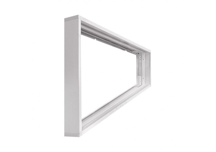 Cadre pour pose en applique pour panneau LED 30x120 1200mm Blanc - BP16-99030 - Braytron