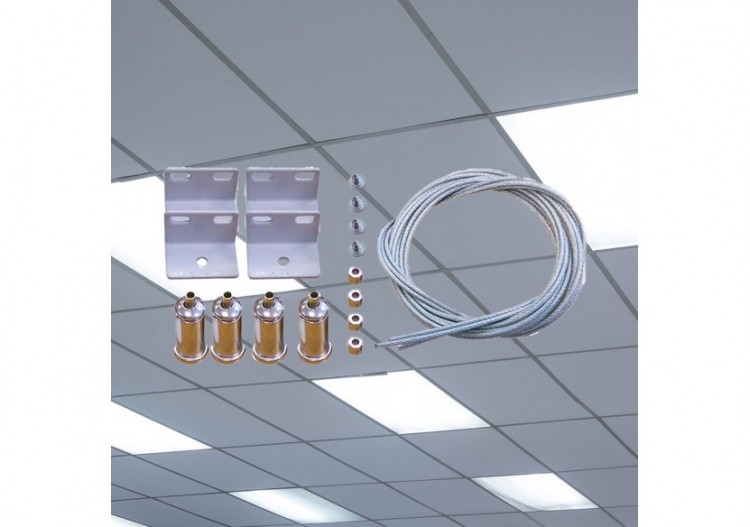 Accessoire pour panneau encastré 620mm Silver - BP16-99060 - Braytron 2