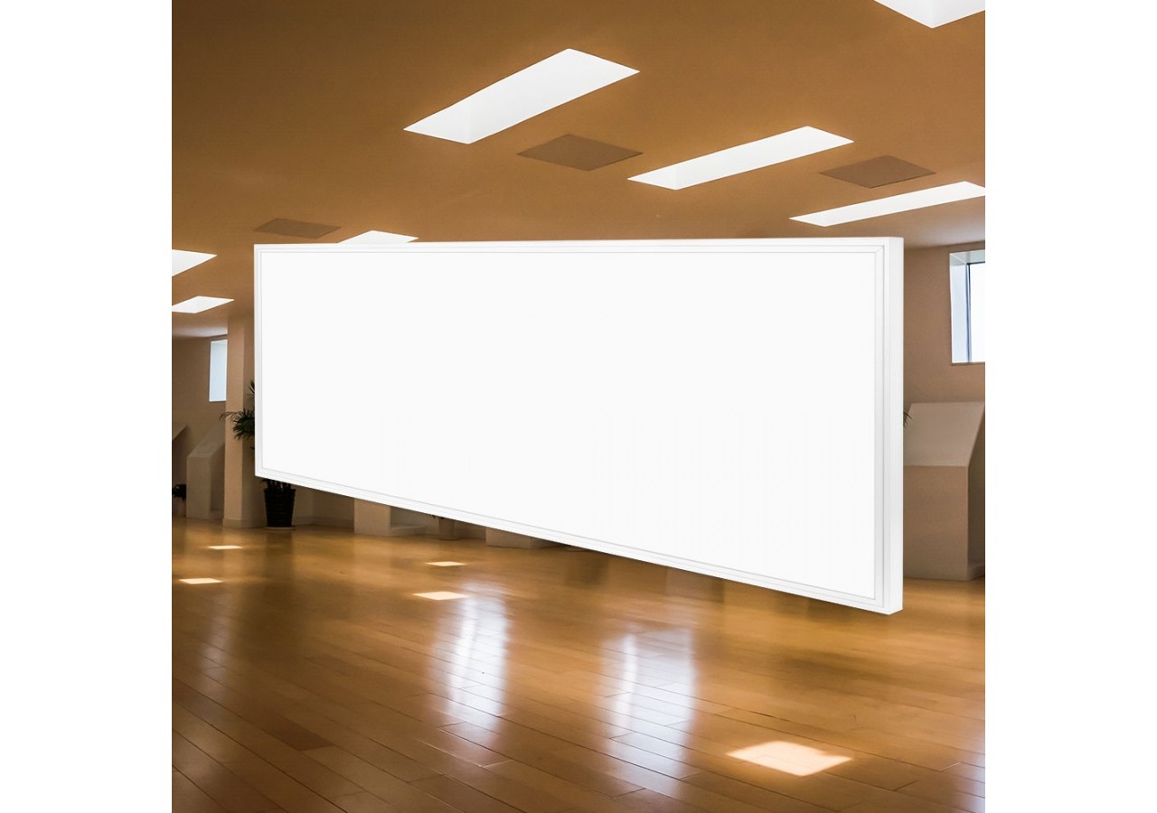 Panneau en applique LED 1195mm Blanc, 5300 lm, Blanc neutre - BP21-03110 - Braytron