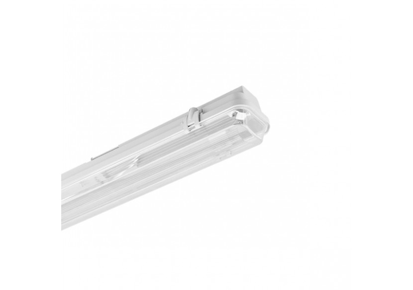 Luminaire étanche 1260mm Milky Blanc, G13 - BT05-11280 - Braytron