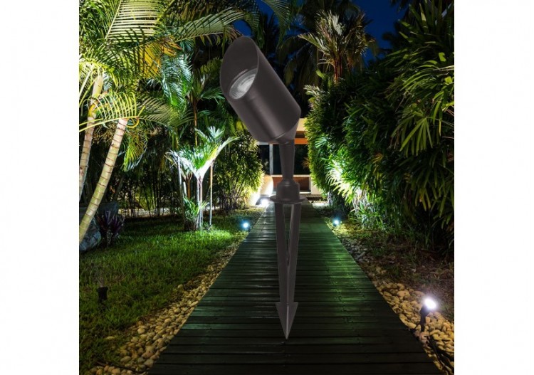 Spot à piquer Douille 500mm Noir, GU10 - BT25-00351 - Braytron 2