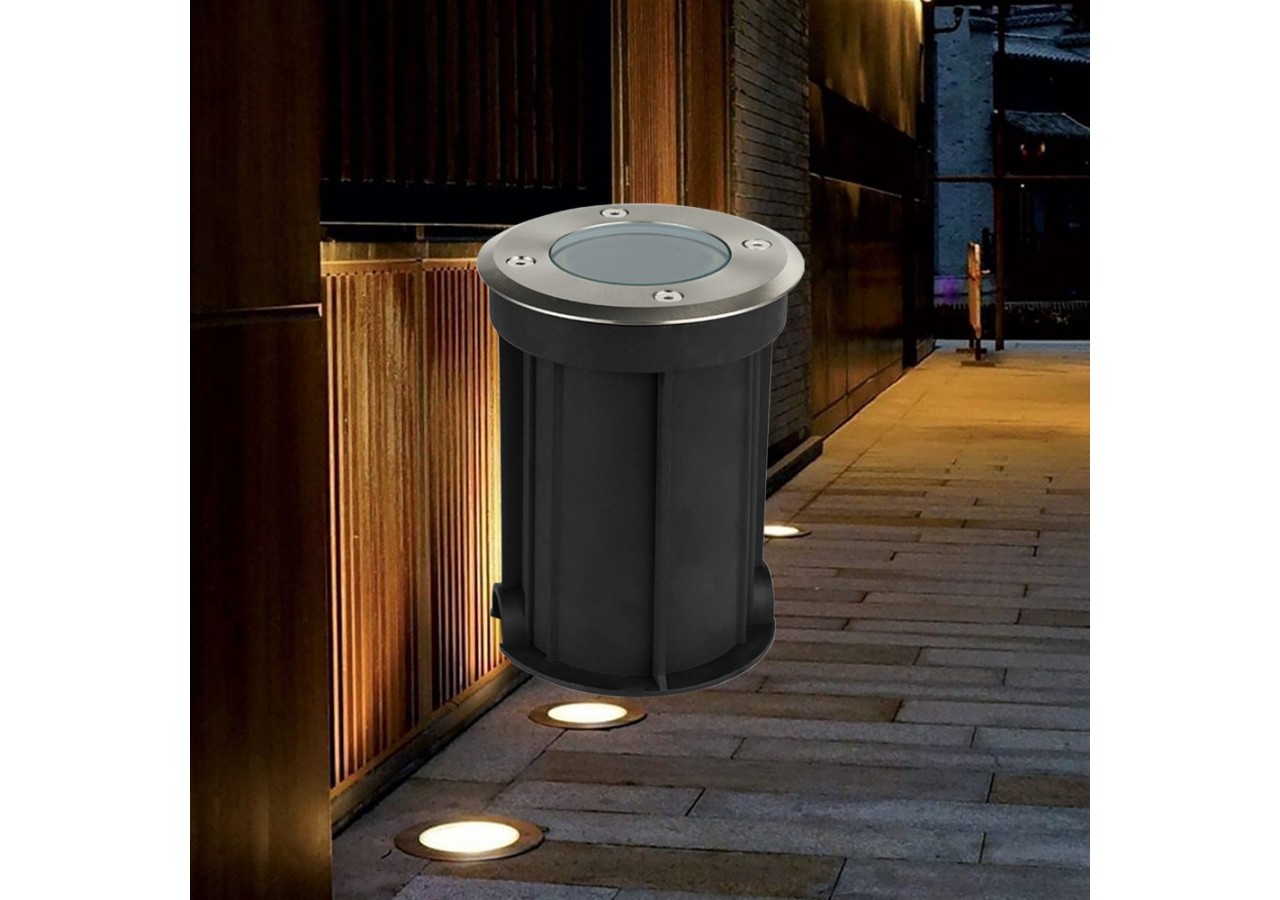 Spot à enterrer Nickel, GU10 - BT27-00101 - Braytron