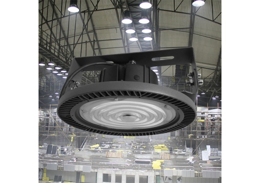 Suspension industrielle LED Grise, 13000 lm, Blanc neutre - BT45-19112 - Braytron