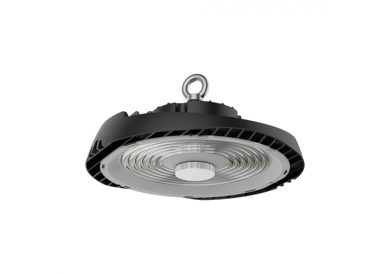 Suspension industrielle LED Noire, 14000 lm, Blanc froid - BT45-29131 - Braytron