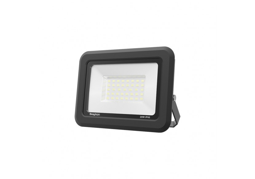 Projecteur LED 128mm Noir, 1620 lm, Blanc froid - BT60-32031 - Braytron