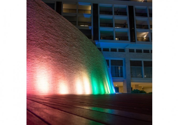 Projecteur LED 195mm Noir, RGB - BT60-35091 - Braytron 2