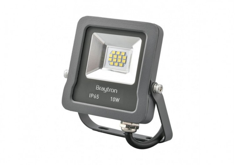 Projecteur LED 105mm Gris, 800 lm, Blanc Chaud - BT61-01002 - Braytron