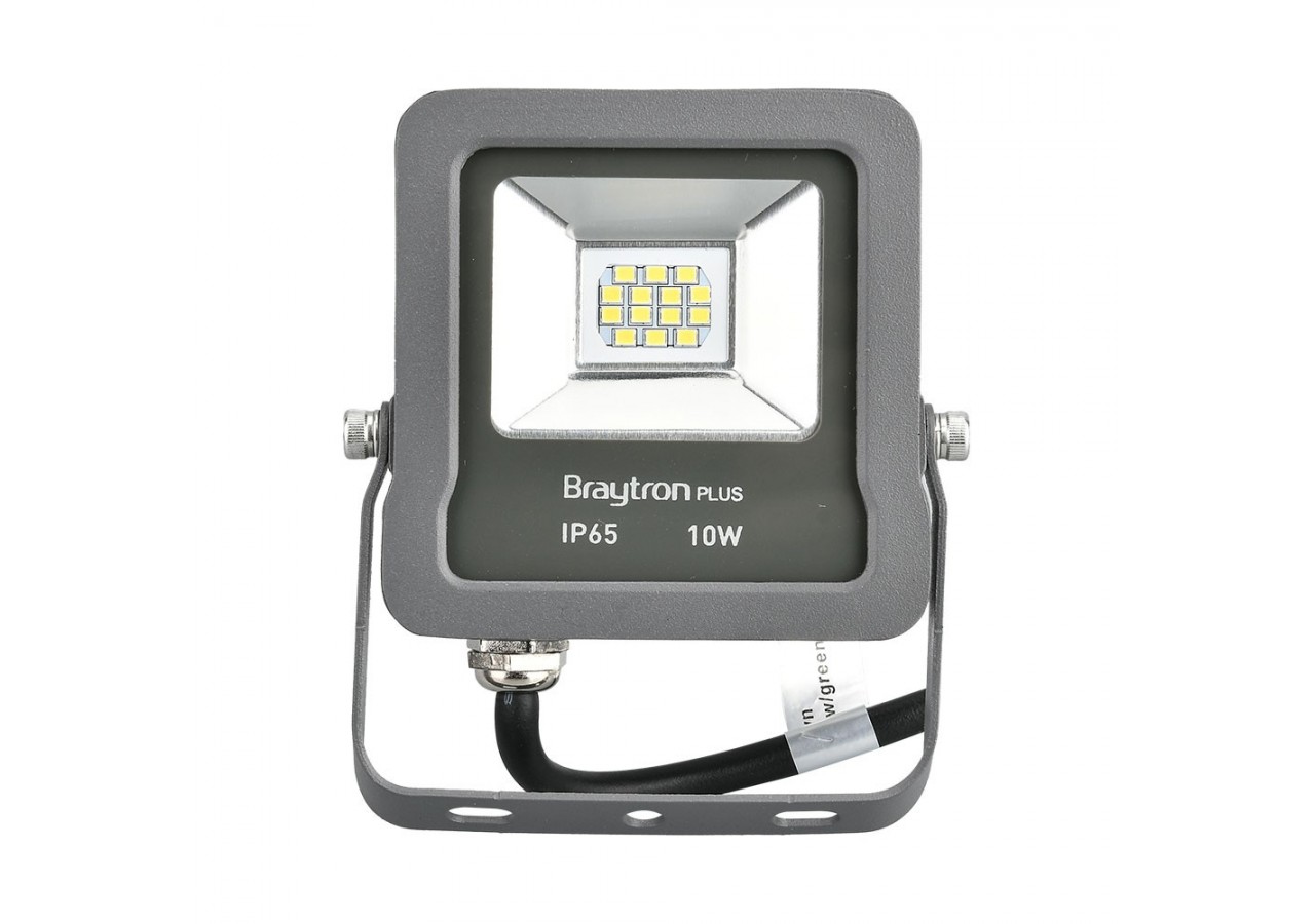 Projecteur LED 105mm Gris, 800 lm, Blanc Chaud - BT61-01002 - Braytron