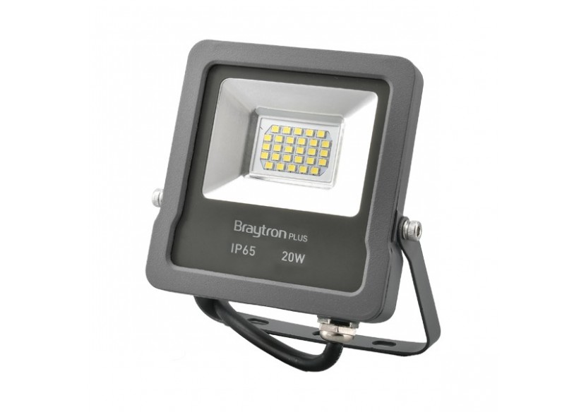 Projecteur LED 125mm Gris, 1620 lm, Blanc froid - BT61-02032 - Braytron