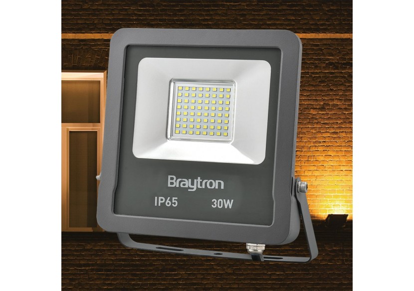 Projecteur LED 170mm Gris, 2400 lm, Blanc Chaud - BT61-03002 - Braytron