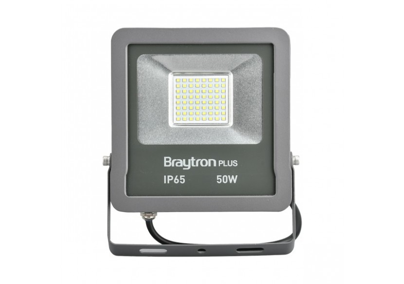 Projecteur LED 200mm Gris, 4100 lm, Blanc neutre - BT61-05012 - Braytron